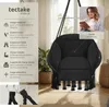 Fauteuil suspendu Samira - noir Voir les images du produit 2