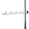 Kleiderständer 100 cm breit mit Auszügen, höhenverstellbar, Produktbild-Vorschau 3
