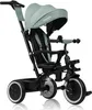 A product shot of a green and black multifunctional tricycle. Produktbild-Vorschau