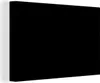 MuchoWow® - Leinwandbilder - Schwarz - Einfarbig, Wandbild, Produktbild-Vorschau 1