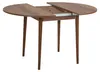 Skye Decor, Erweiterbarer Esstisch, Barok-Walnuss, 100 x 75 Produktbild-Vorschau 3
