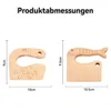 Kindermesser Set 2 Stück aus Holz, sichere Kanten, Produktbild-Vorschau 2