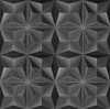 A seamless pattern of 3D geometric wall panels. Produktbild-Vorschau