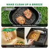 Heißluftfritteuse 2x5L, Airfryer Doppelkammer Einkammer Produktbild-Vorschau 3
