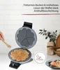 cloer CLO 120 Waffelautomat 24 cm 306068 4004631001203 Voir les images du produit 9