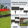 LARS360 Bordure de jardin 4,6m aspect bois Bordure de Voir les images du produit 4