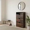 Armadietto porta scarpe Relaxdays con ripiano, LxPxA: Anteprima dell’immagine prodotto 6