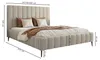 Selsey Fiarro - Polsterbett 180x200 mit Bettkasten, Produktbild-Vorschau 5