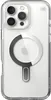 A clear phone case with a MagSafe ring on a white background. Produktbild-Vorschau