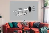 MuchoWow® Poster Schwarz-Weiß-Illustration von einer Produktbild-Vorschau 2