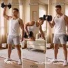 KM-Fit : Ensemble de 2 haltères réglables, poids de 25 kg Voir les images du produit 7