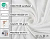 Spannbettlaken in 100x200 cm, Steghöhe bis 35 cm, 100% Produktbild-Vorschau 2