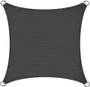 Sonnenschutzsegel Schattenspender Sonnensegel 4 x 4 m HDPE Produktbild-Vorschau 1