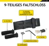 Dunlop Fahrradschloss Scooter-Schloss - Faltschloss - Produktbild-Vorschau 4