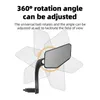 ROCKBROS Rétroviseur vélo Miroir de guidon pour guidon Voir les images du produit 12