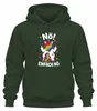 Nö Einfach Nö Einhorn Regenbogen frech lustig Geschenk Uni Produktbild-Vorschau 1