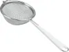 METALTEX Sieb fein Aluminium / PP Griff Ø 7 cm weiß – 6er Produktbild-Vorschau 1