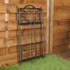 Zweistöckiger Blumenkasten aus schwarzem Metall Produktbild-Vorschau 5