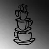 Wallity, Coffee, Wanddeko, Schwarz, Metall, 40 x 75 cm Produktbild-Vorschau 4