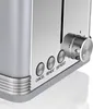Close-up of the control panel of a silver toaster. Produktbild-Vorschau