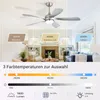 Sofucor 132 cm moderner Deckenventilator, DC-Motor, mit Produktbild-Vorschau 7