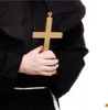 Mönchskreuz Kreuz Mönch Pater Priester Karneval Fasching Produktbild-Vorschau 3