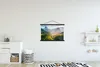 MuchoWow® Textilposter Berge - Pflanzen - Landschaft 90x60 Produktbild-Vorschau 2