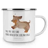 Mr. & Mrs. Panda Teetasse Hund Dackel - Weiß - Geschenk, Produktbild-Vorschau 3