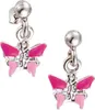 Scout Ohrhänger Schmetterling 262113100 Silber 925 Emaille Produktbild-Vorschau 2