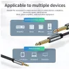 AUX Kabel 3.5mm auf 2x 6.3mm Klinke Stecker Klinkenkabel Produktbild-Vorschau 8