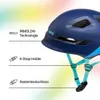 75 KED Kinder - Fahrradhelm POP II Lite, blau Produktbild-Vorschau 2