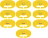10 pezzi ABS nasello per vitelli svezzati, dispositivo Anteprima dell’immagine prodotto 1