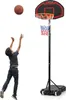 KOMFOTTEU Basketballständer höhenverstellbar 155–210 cm, Produktbild-Vorschau 1
