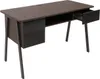 Biurko HWC-O40, biurko komputerowe, MDF metal melamina Podgląd zdjęcia produktu 13