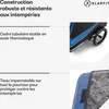 Klarfit Goldie Stroller remorque de vélo pour chiens, Voir les images du produit 4