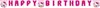 „Hello Kitty Happy Birthday“-Banner, rosa, Papier, 2 m Produktbild-Vorschau 2
