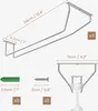 Belle Vous 4er Pack Weinglashalter aus Chromstahl - Produktbild-Vorschau 5