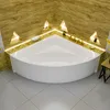 ECOLAM Baignoire d'angle acrylique symétrique Dina 140x140 Voir les images du produit 8