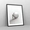 Gerahmtes Poster - Schwarzer Rahmen - Sisyphus Arbeit Produktbild-Vorschau 8