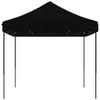 vidaXL Partyzelt Faltbar Pop-Up Schwarz 410x279x315 cm Produktbild-Vorschau 4