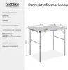 tectake® Campingtisch Lothar klappbar 75 x 55 x 68 cm Produktbild-Vorschau 5
