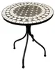 3tlg. Mosaik Sitzgruppe Gartengarnitur Ø60cm Produktbild-Vorschau 3