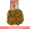 Cheer Pompoms Cheerleader - verschiedene Farben - ca. 30 cm Produktbild-Vorschau 3