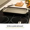 Hoffmann Grillplatte eckig 37x23 cm Aluguss Antihaft Produktbild-Vorschau 7