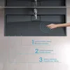 doporro Lavabo da Appoggio Bagno Sospeso Lavandino Anteprima dell’immagine prodotto 2