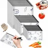 Wiederverwendbare Gefrierbeutel 30 Stück aus Aluminiumfolie Produktbild-Vorschau 5