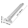 A silver panic bar with dimensions indicated by measurement lines and text. Podgląd zdjęcia produktu