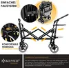 KESSER® Bollerwagen Faltbar GTS-9100 mit Dach Handwagen Produktbild-Vorschau 6