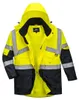 Portwest S760 2-farbige atmungsaktive Warnschutzjacke Produktbild-Vorschau 1