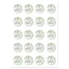 MAVANTO® 20x Wir sagen Danke Aufkleber 4,5 cm rund - Produktbild-Vorschau 2